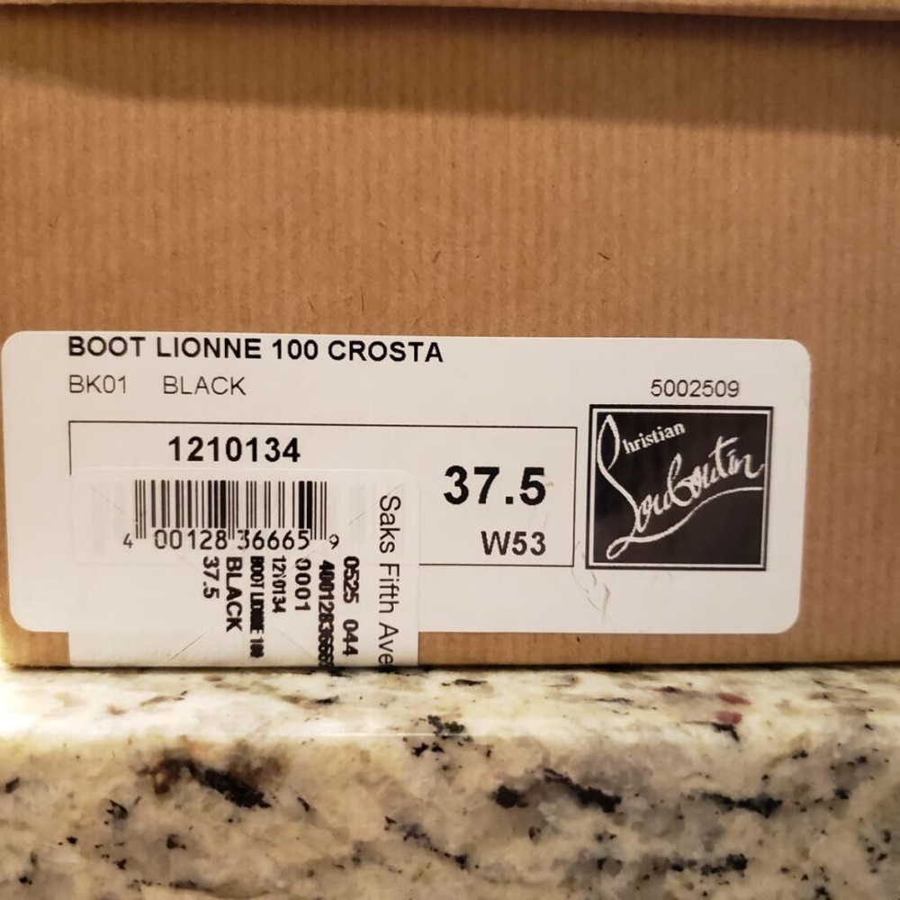 NEW Christian Louboutin Boot Lionne Suede Boot - Picture 13 of 13